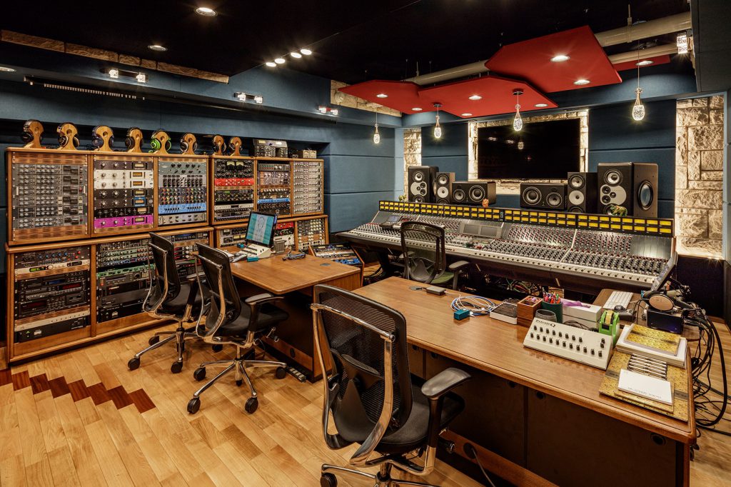 Console of NK SOUND TOKYO (Studio Gold - the largest one)